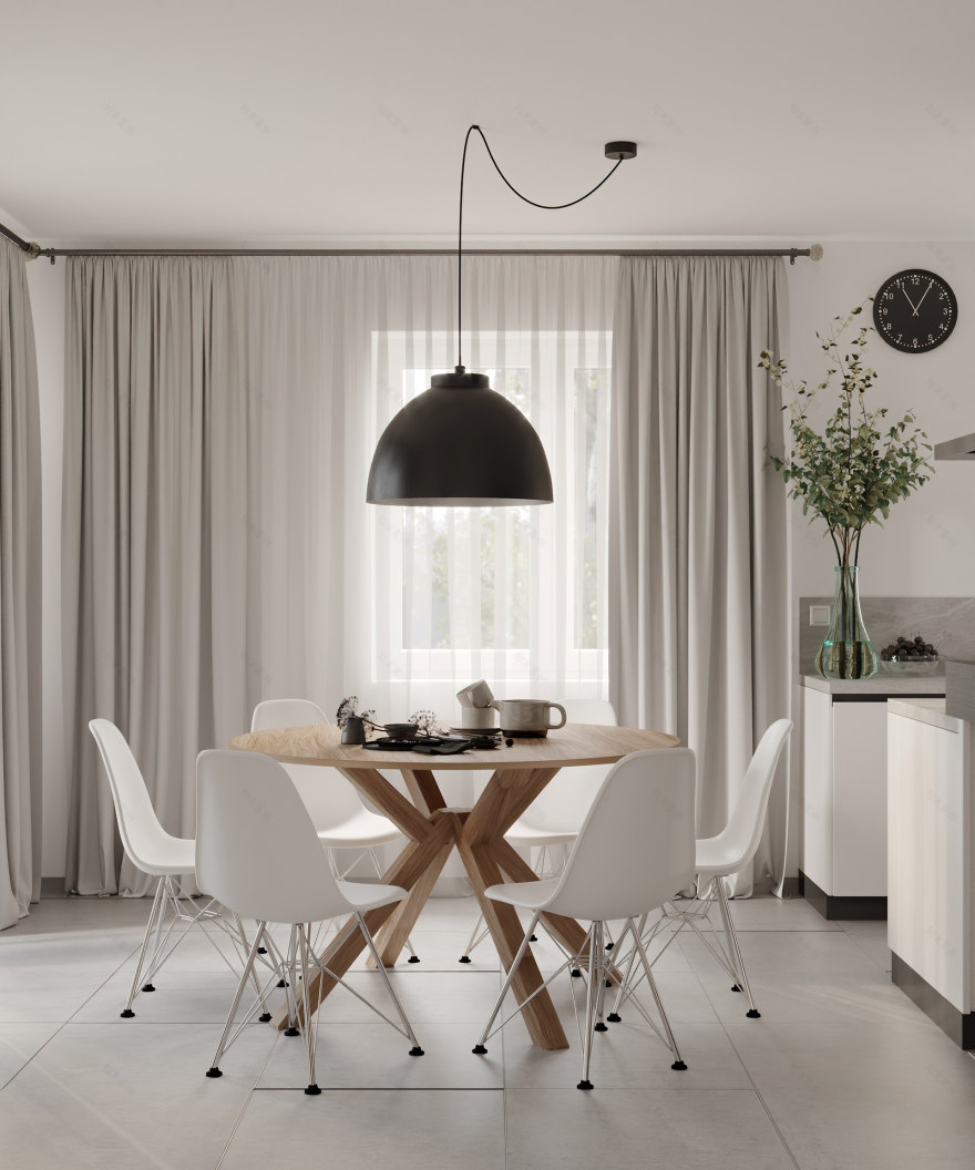 斯堪的纳维亚室内风格丨 BelarusMinsk丨KomandaM-19