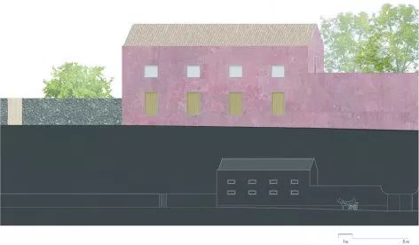 这栋20世纪的葡萄牙老建筑，被改造成了粉色的独栋私宅，美到窒息！-57