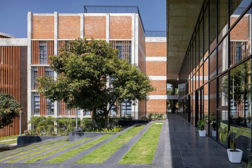 班加罗尔管理学院丨印度班加罗尔丨Vijay Gupta Architects-29