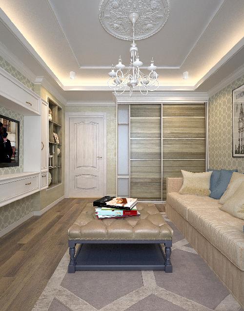 ЖК Шуваловский 90㎡公寓设计项目-52