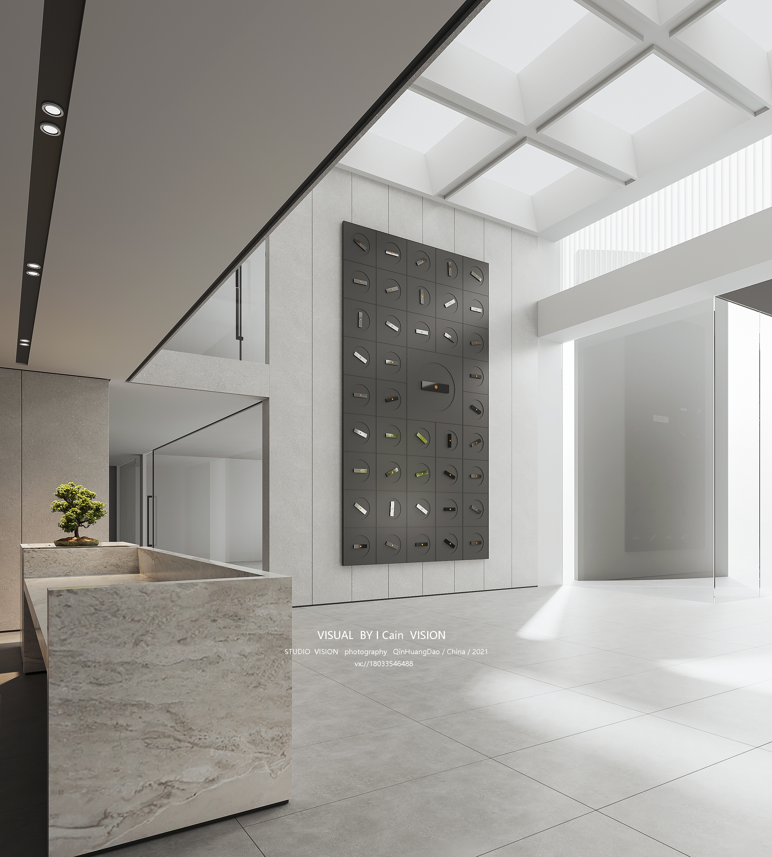 INITIALSTUDIO 商业办公大厅表现丨Cain-9