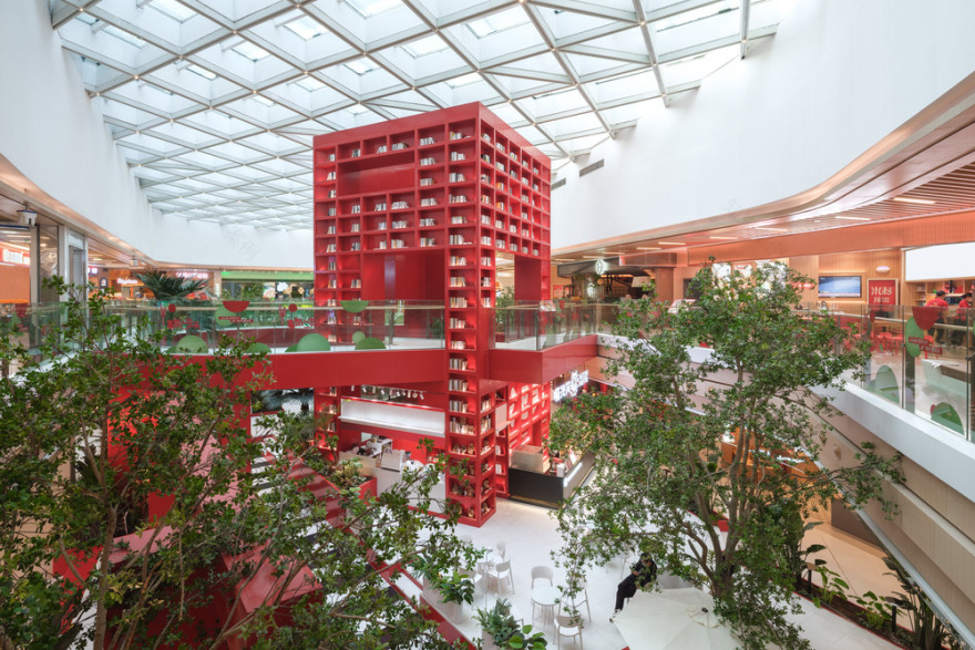 青岛未来城购物中心四楼中庭“奇幻丛林”更新项目丨中国青岛丨CLOU Architects-14