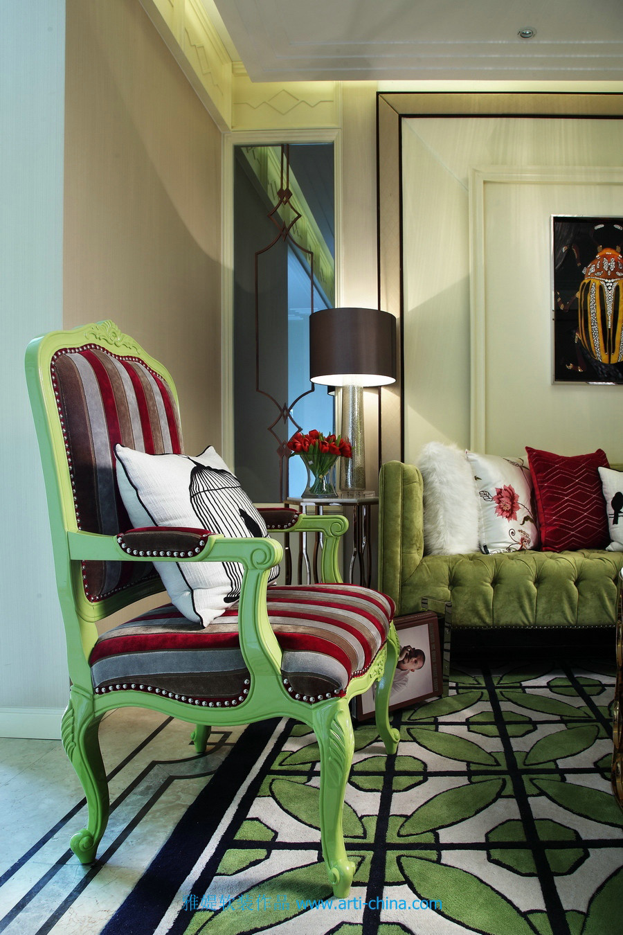 雅媞软装  都市新贵 时尚简欧-15