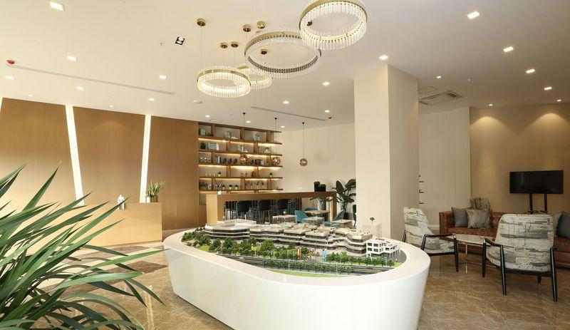 龙湖售楼处现代风格设计-24