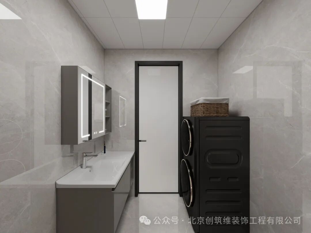 中兴和园二期|120㎡现代简约风装修案例-48