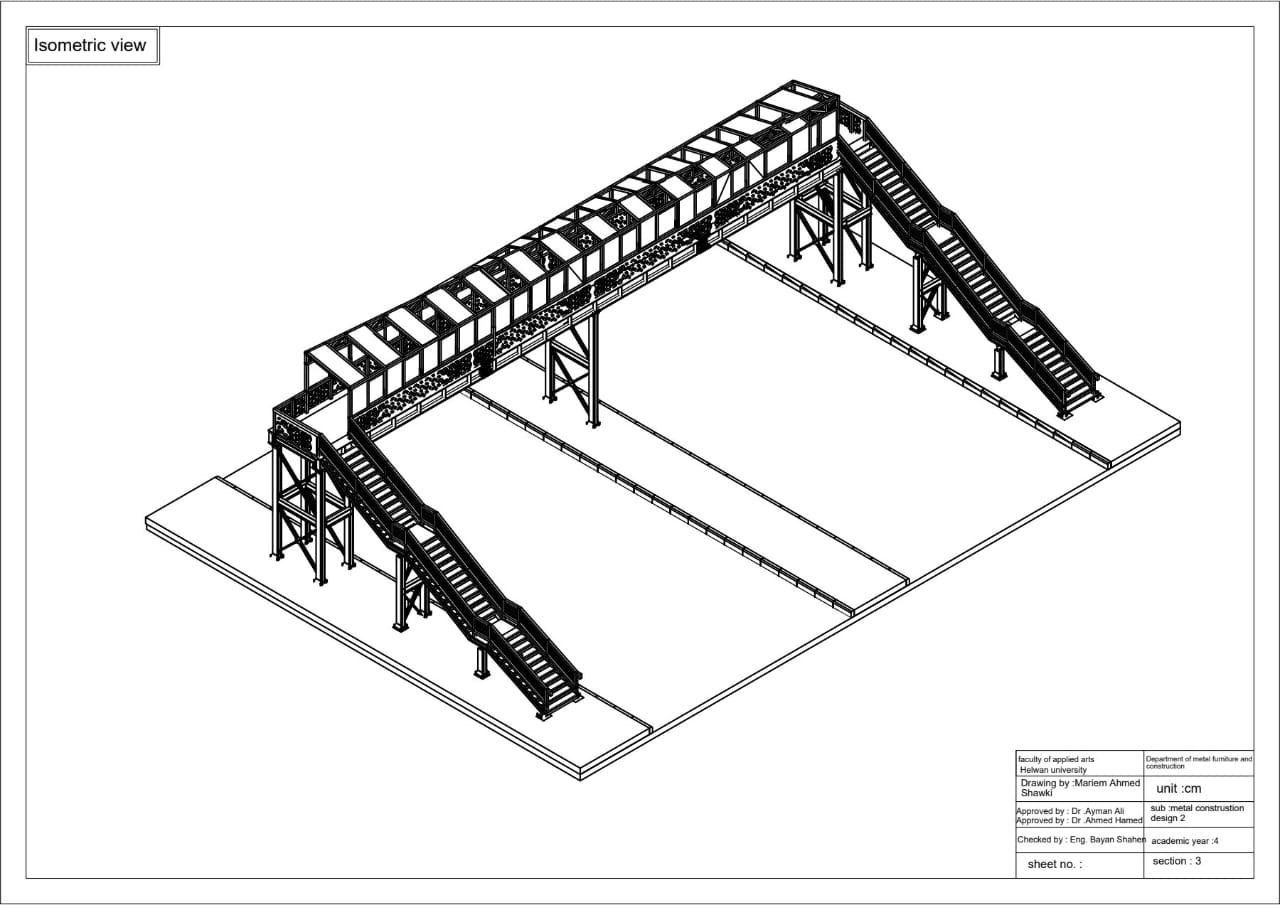 Pedestrian Bridge Design（人行天桥设计）-20