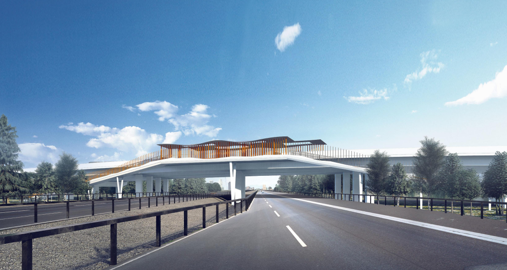 雄安新区容东桥梁景观一体化设计丨AS+P,华东建筑设计研究院-14