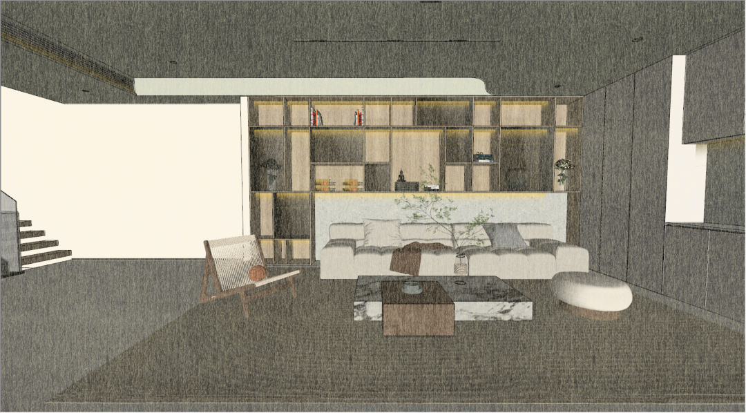 自然极简之家 · 观万家灯火丨中国重庆丨空一筑造-38