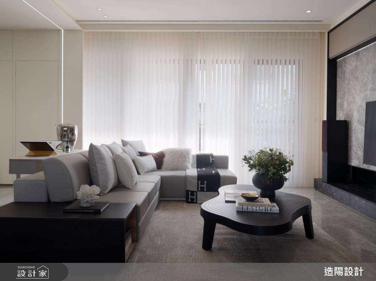 造陽·霽景重陽·現代風·85坪設計案例丨造陽設計-13