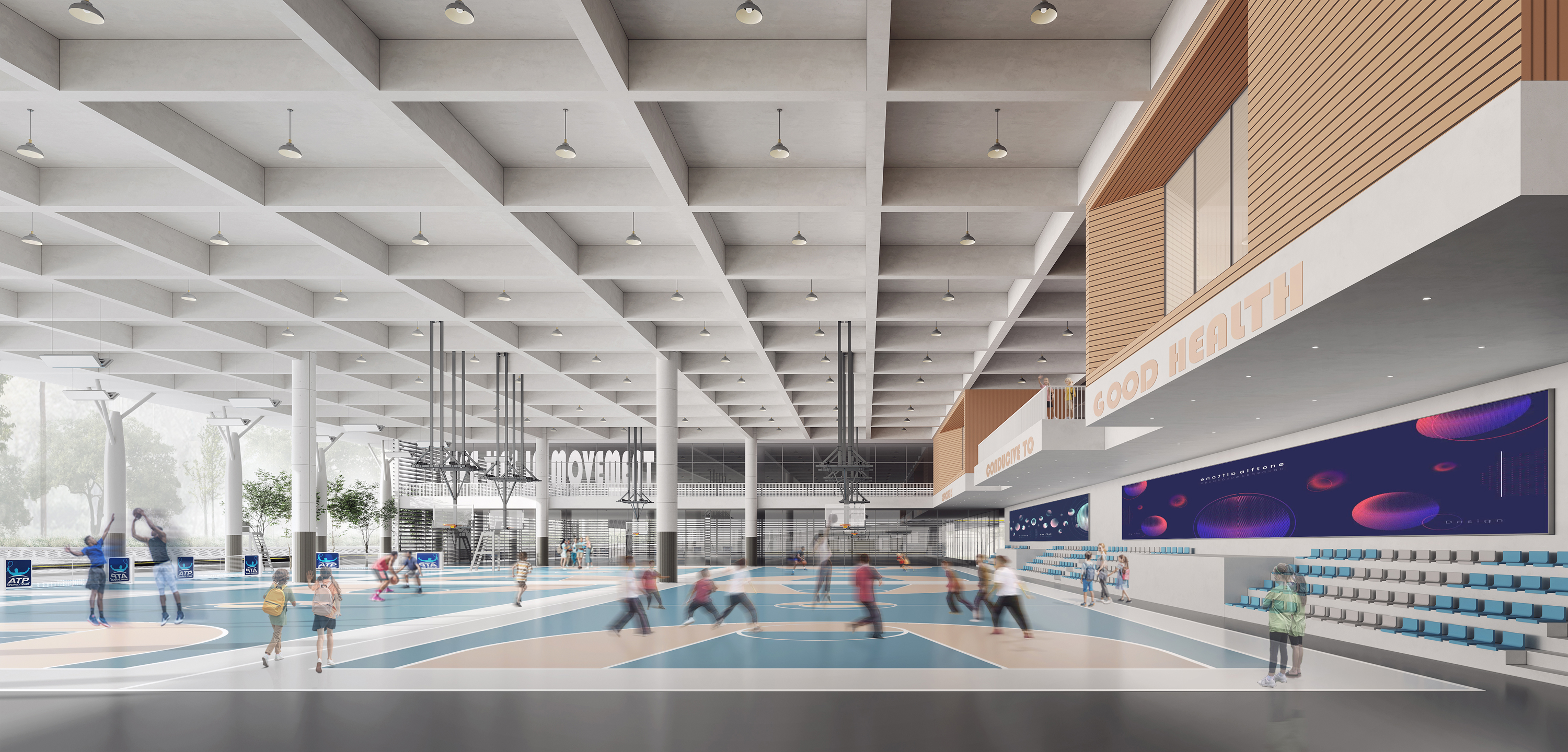 北京师范大学  南山附属学校（高中部）室内精装-10