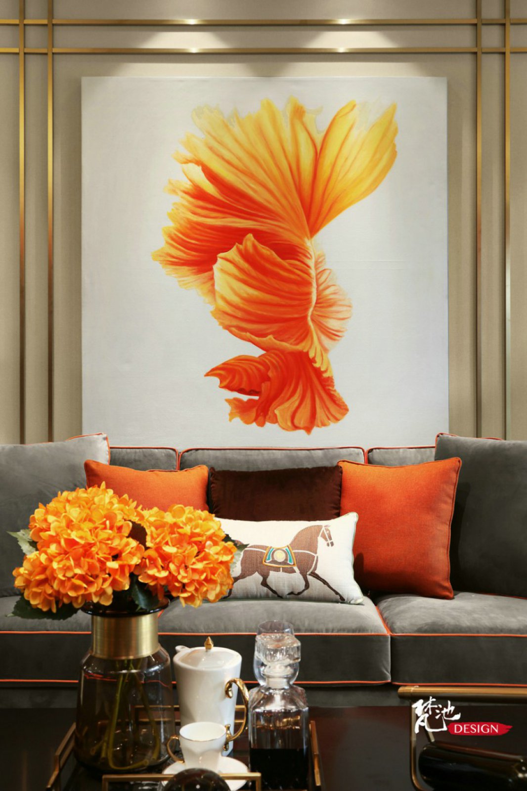 125㎡泰州星湖文景园样板间  梵池设计-8