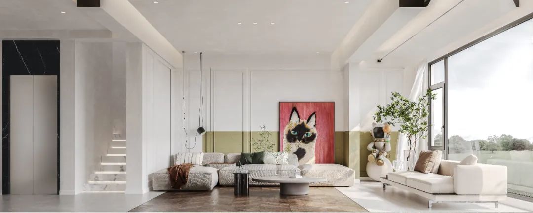 现代轻法式浪漫之家丨New Vill Work-11