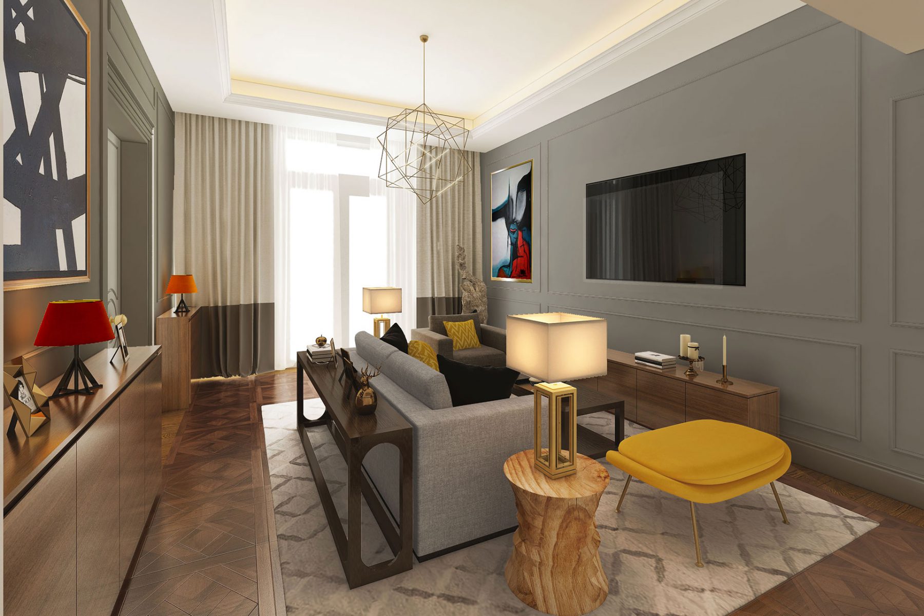 迪拜山私人别墅室内项目丨阿联酋迪拜-10