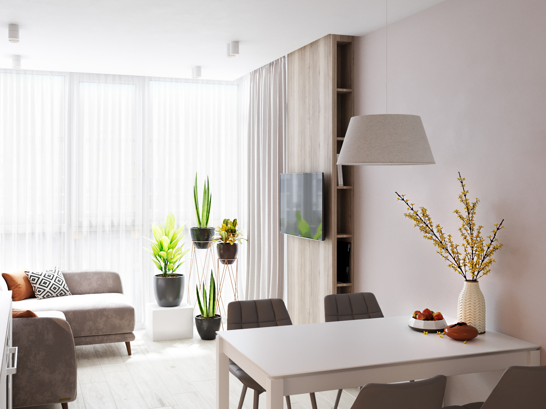 橘子 橘子厨房丨乌克兰基辅丨DVOETOCHIE,Julia Bratuniak-11