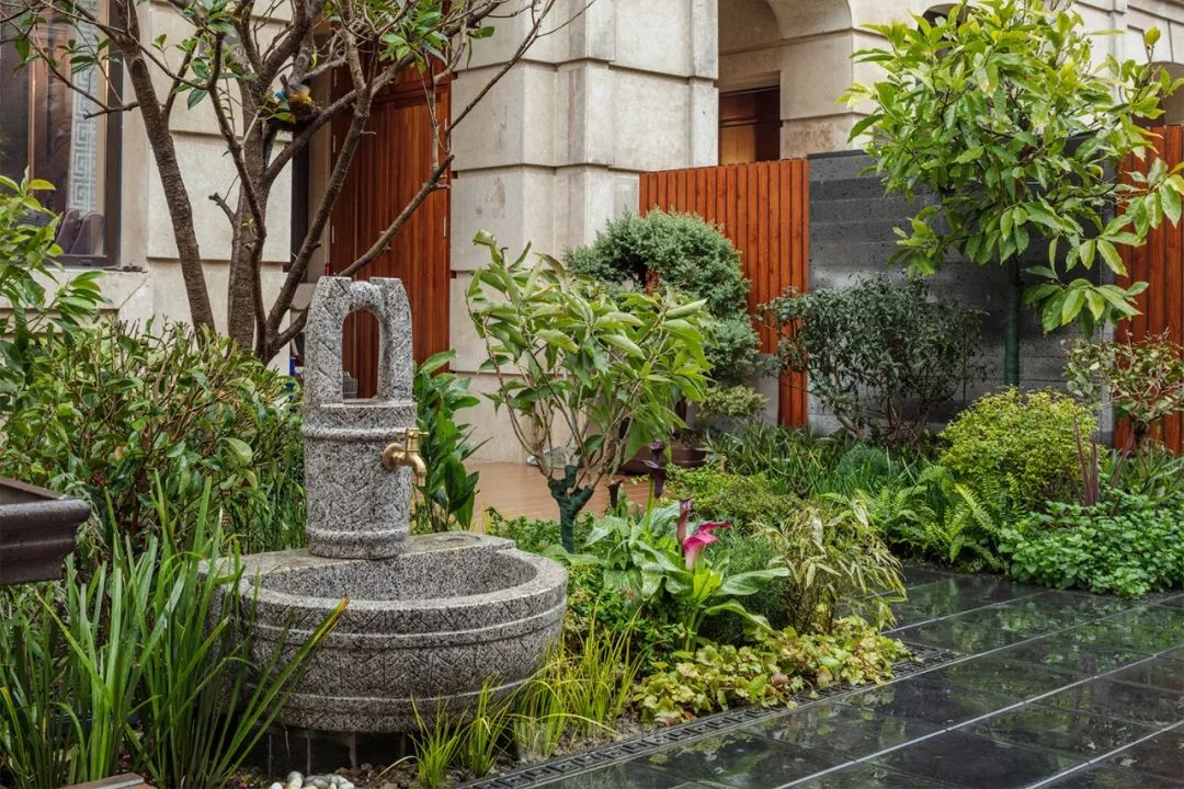 新中式家庭花园的优雅变身-55