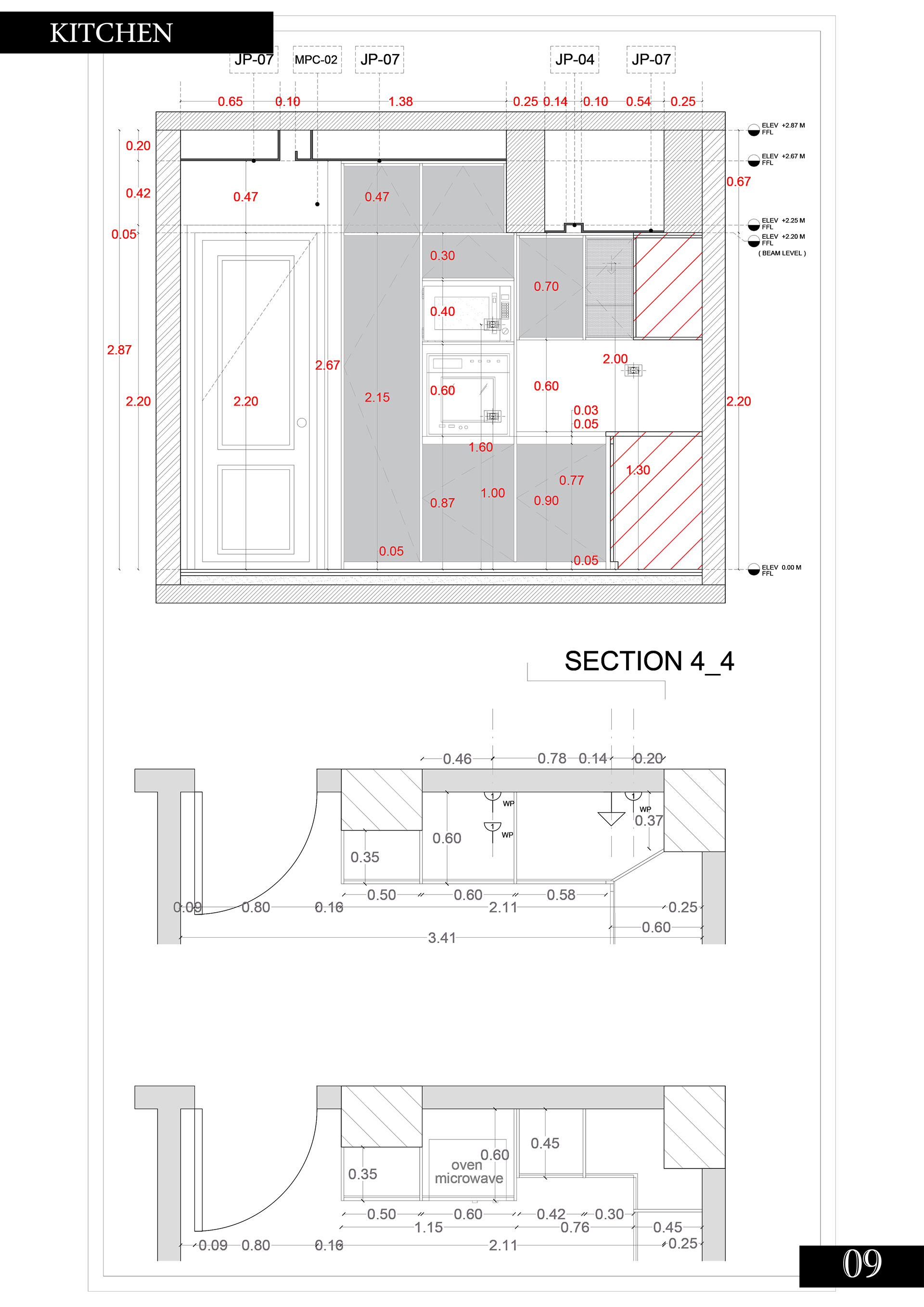 MODERN KITCHEN SHOPDRAWINGS-10