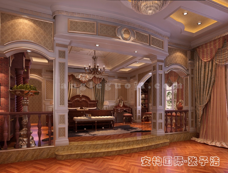 鄂尔多斯 别墅样板间【东方魅影·法式经典】-17