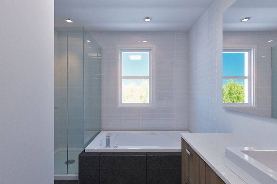 Plan 9838四居室当代住宅方案-4