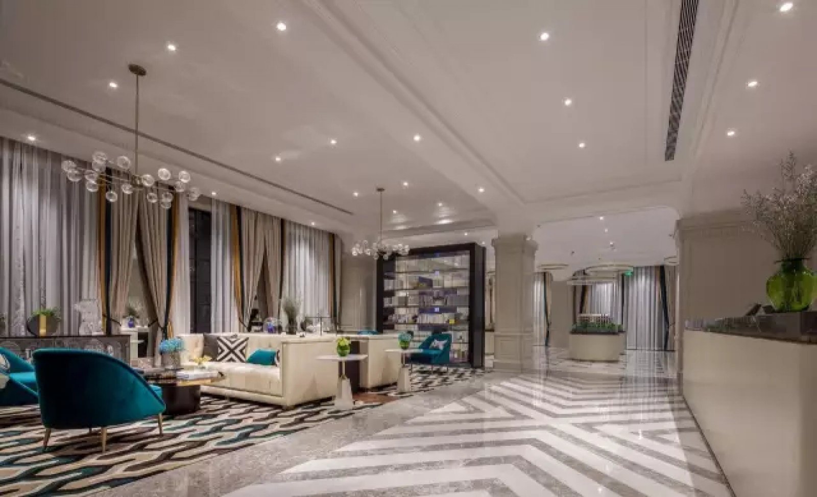 郑开橄榄城茉莉公馆销售中心  派尚设计-32