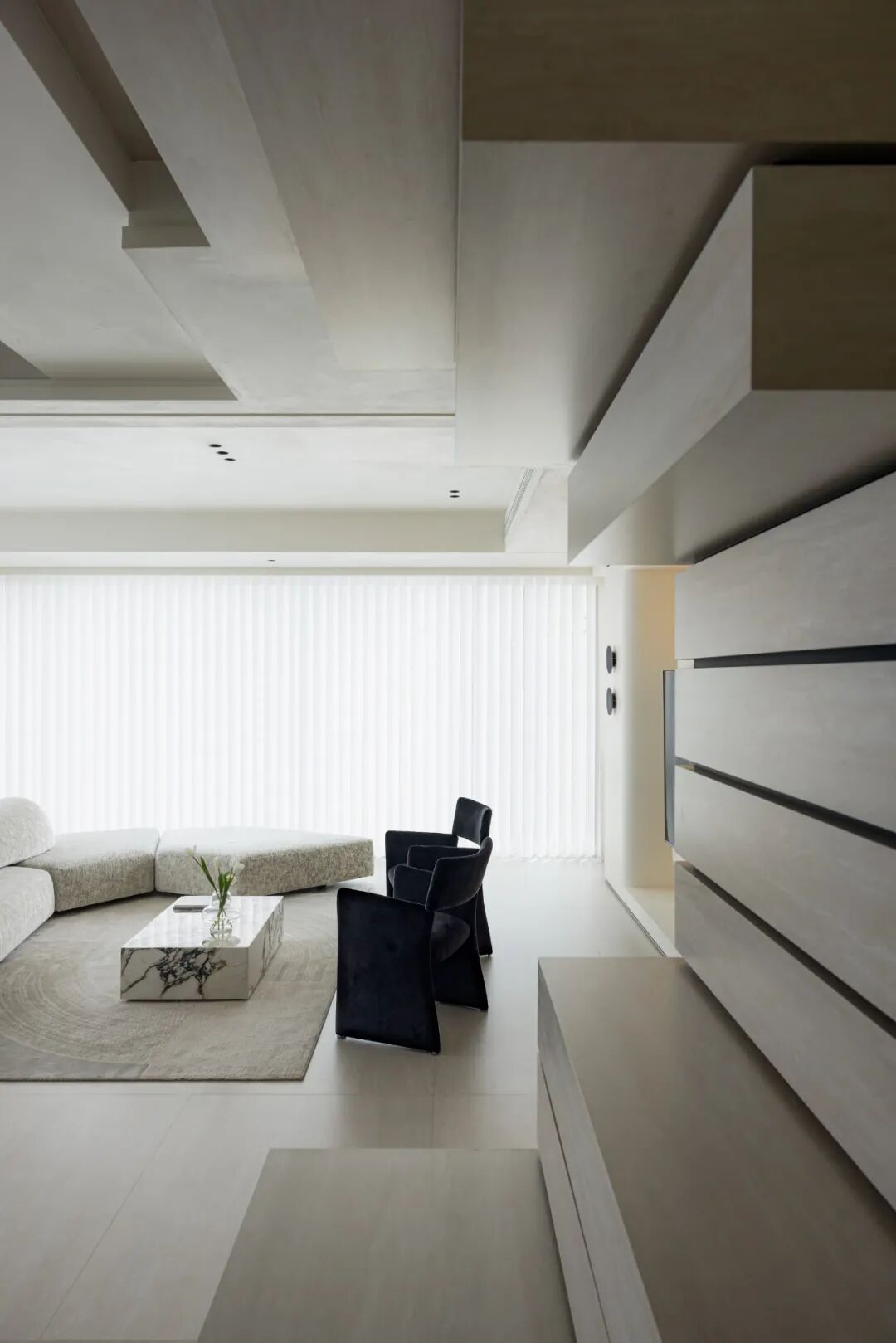 德清绿城凤栖云庐 220㎡极简叠墅精装修改造项目丨本空设计工作室-19