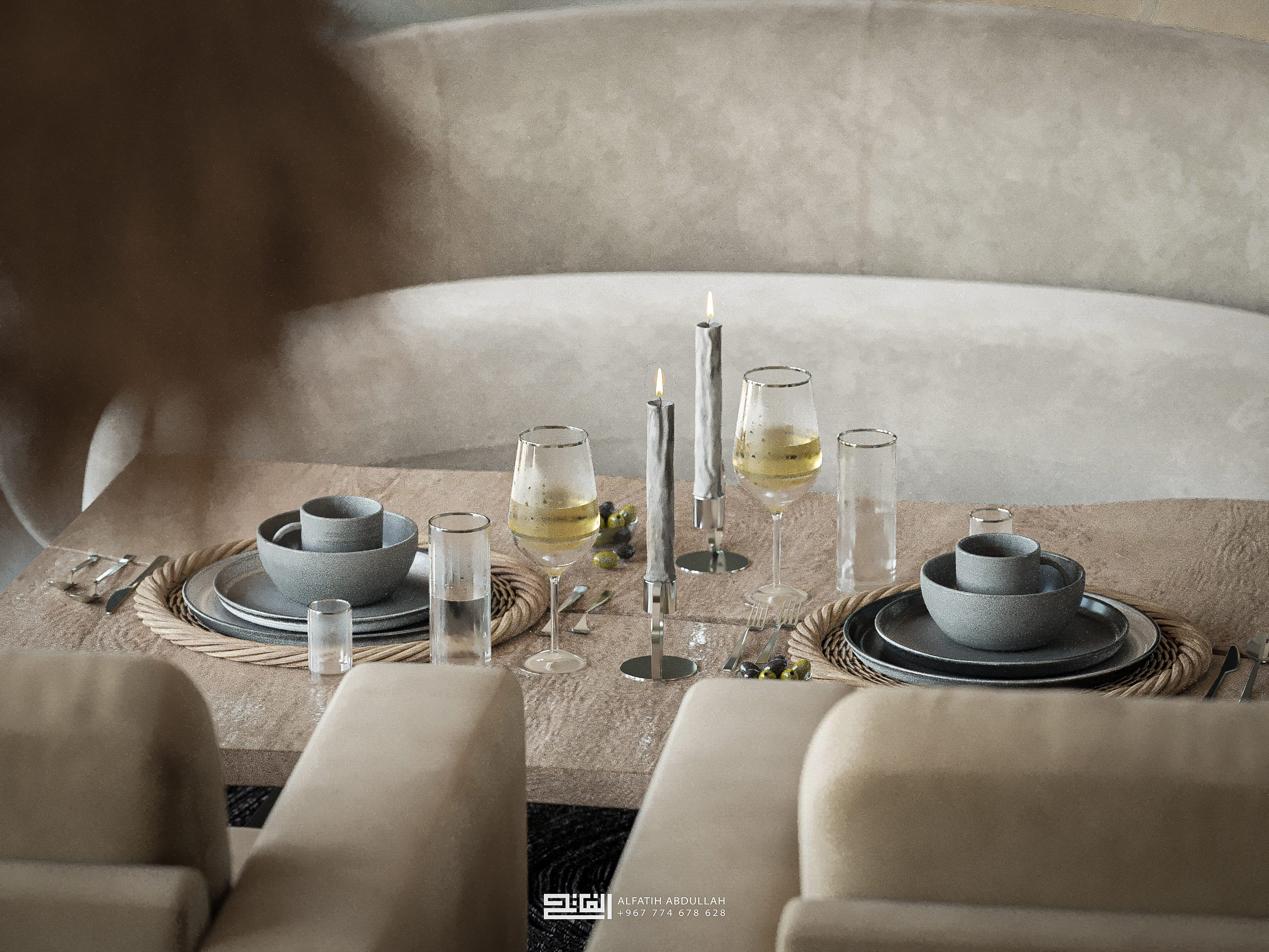 Suhail 酒店餐厅和接待处设计丨也门-18