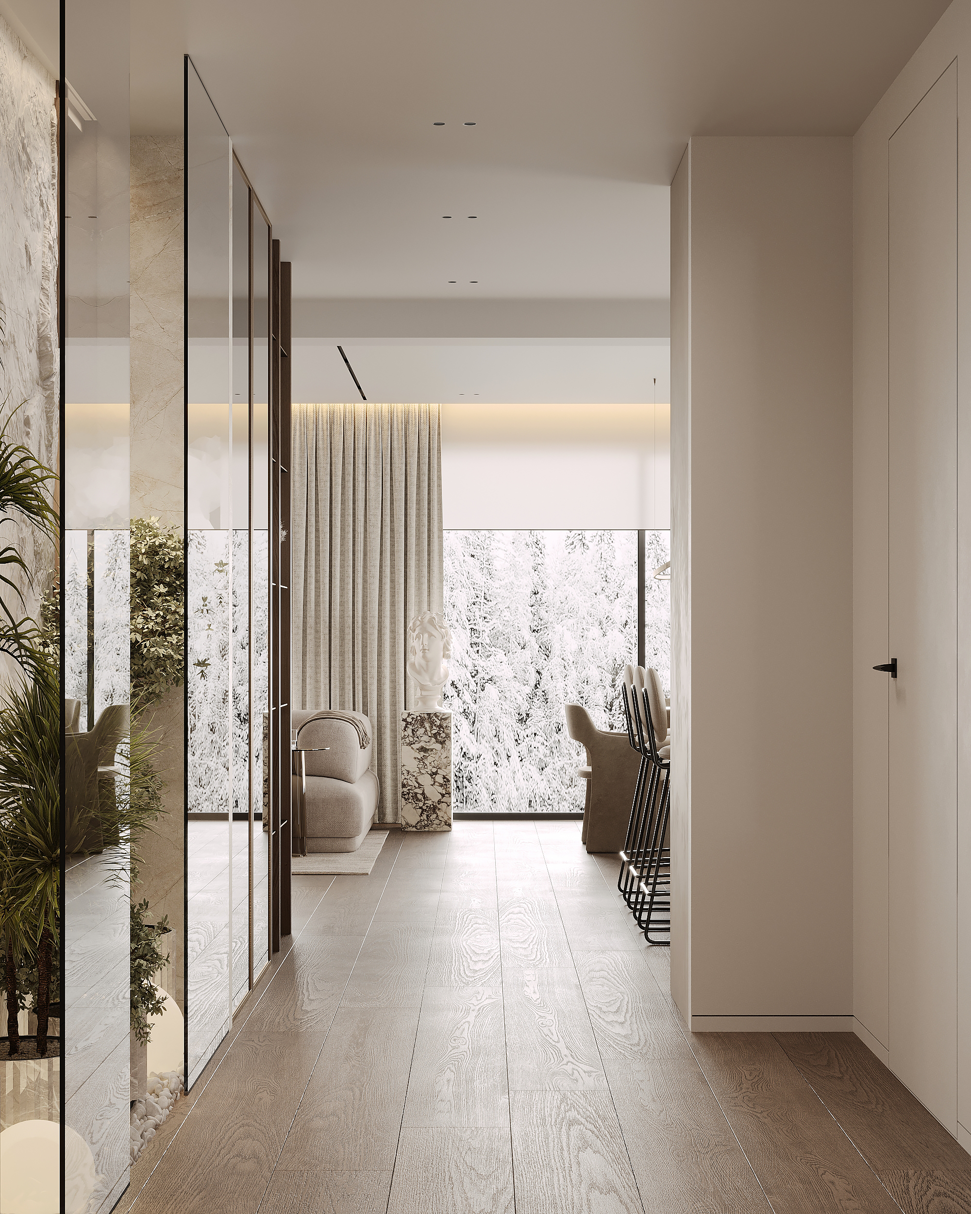 奢华；豪华（在一些语境中常与高端、奢侈相关概念搭配，因不清楚具体语境，此为较常见理解的翻译） 丨PolandKatowice丨Hedo Architects-19