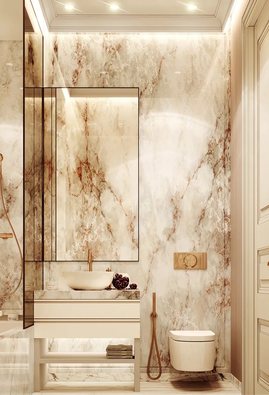 现代轻奢风公寓设计-16