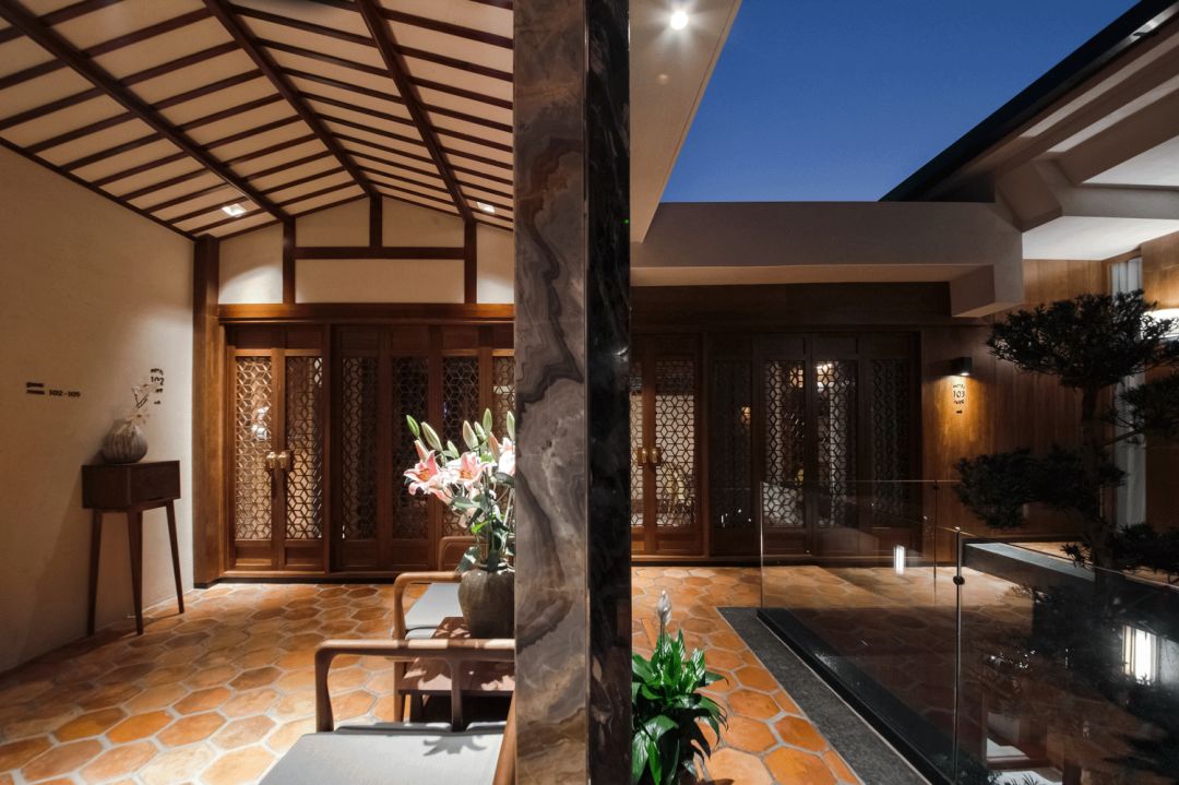 风入庭，空明院丨入庭·鼓浪屿，红砖厝中的新中式雅致空间-10