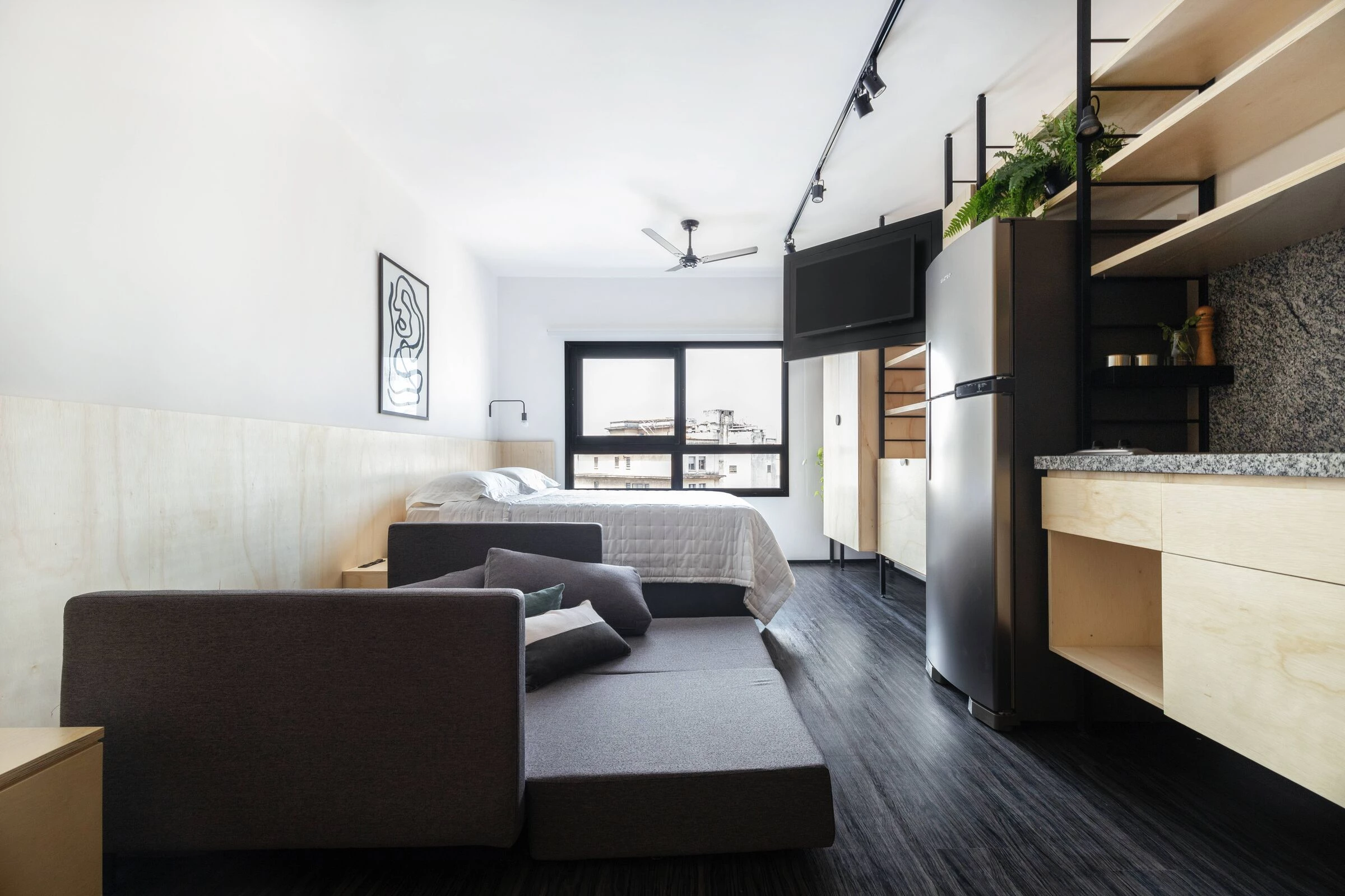 巴西 29 平米紧凑公寓设计丨巴西圣保罗丨Macro Arquitetos-30