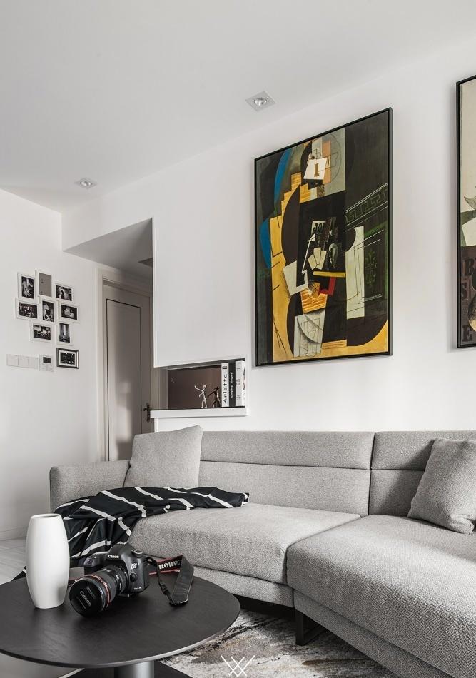 菲拉设计丨平层丨弧形玄关,值得拥有-11