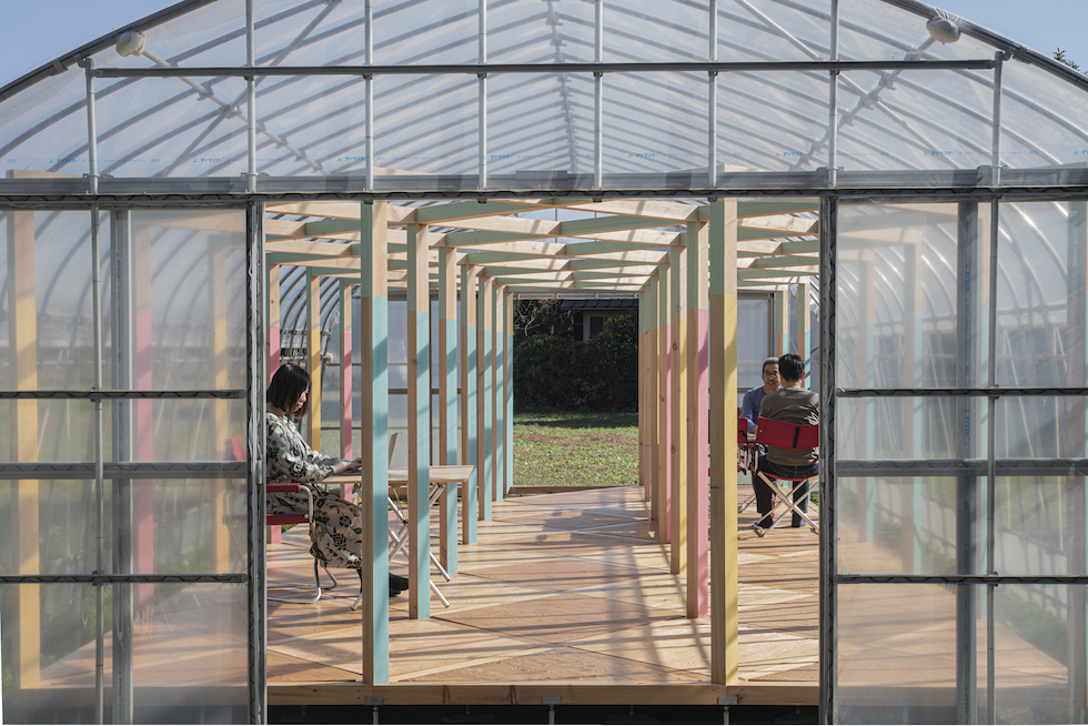 “绿色基地”装置丨日本千叶丨UENOA architects-57