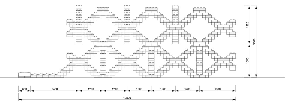 乐高® “世界玩乐节” – 《织光乐园》公共艺术装置丨中国上海丨大星吉子工作室-70
