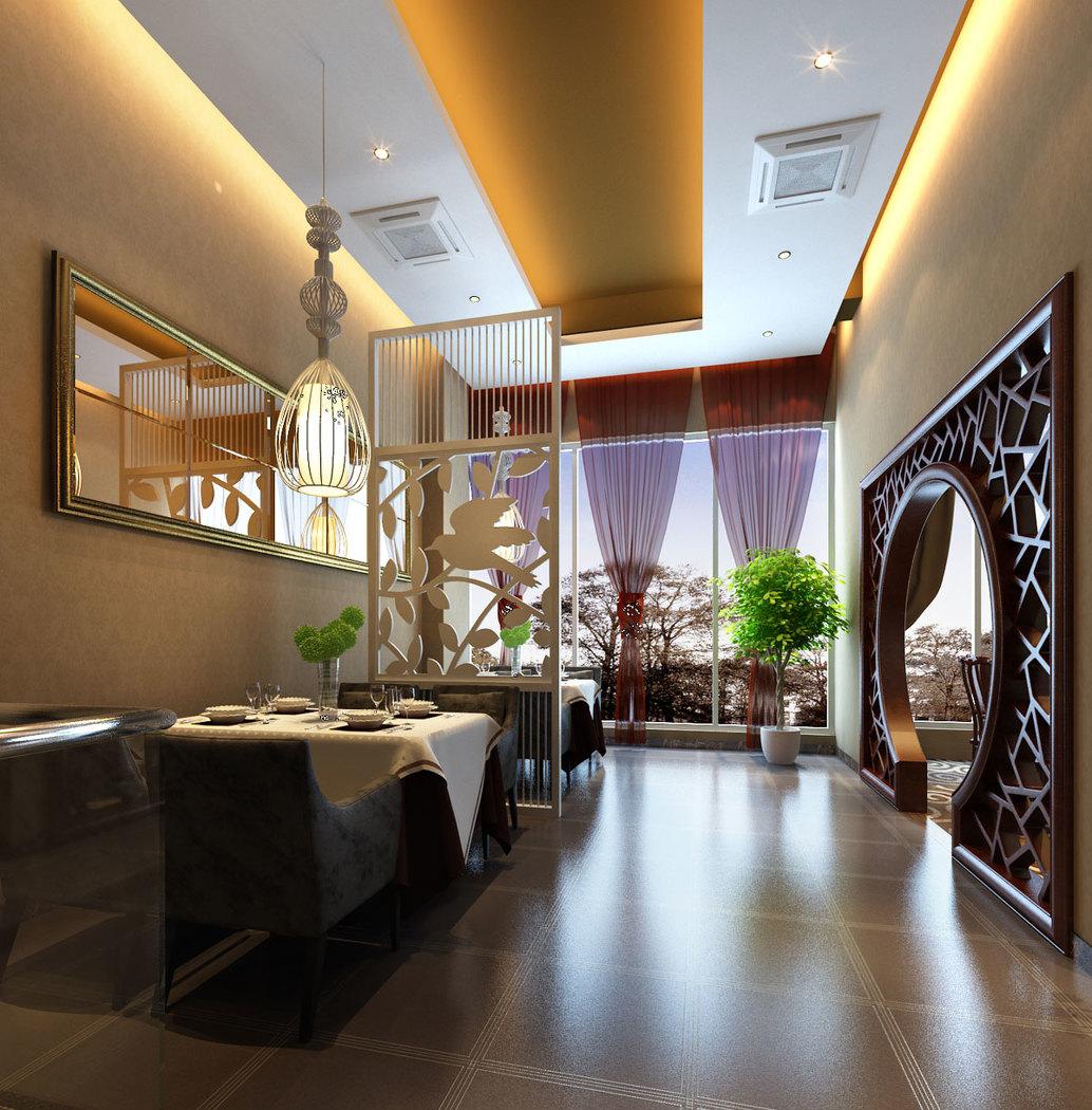 时代奥城商业街现代餐厅设计-6