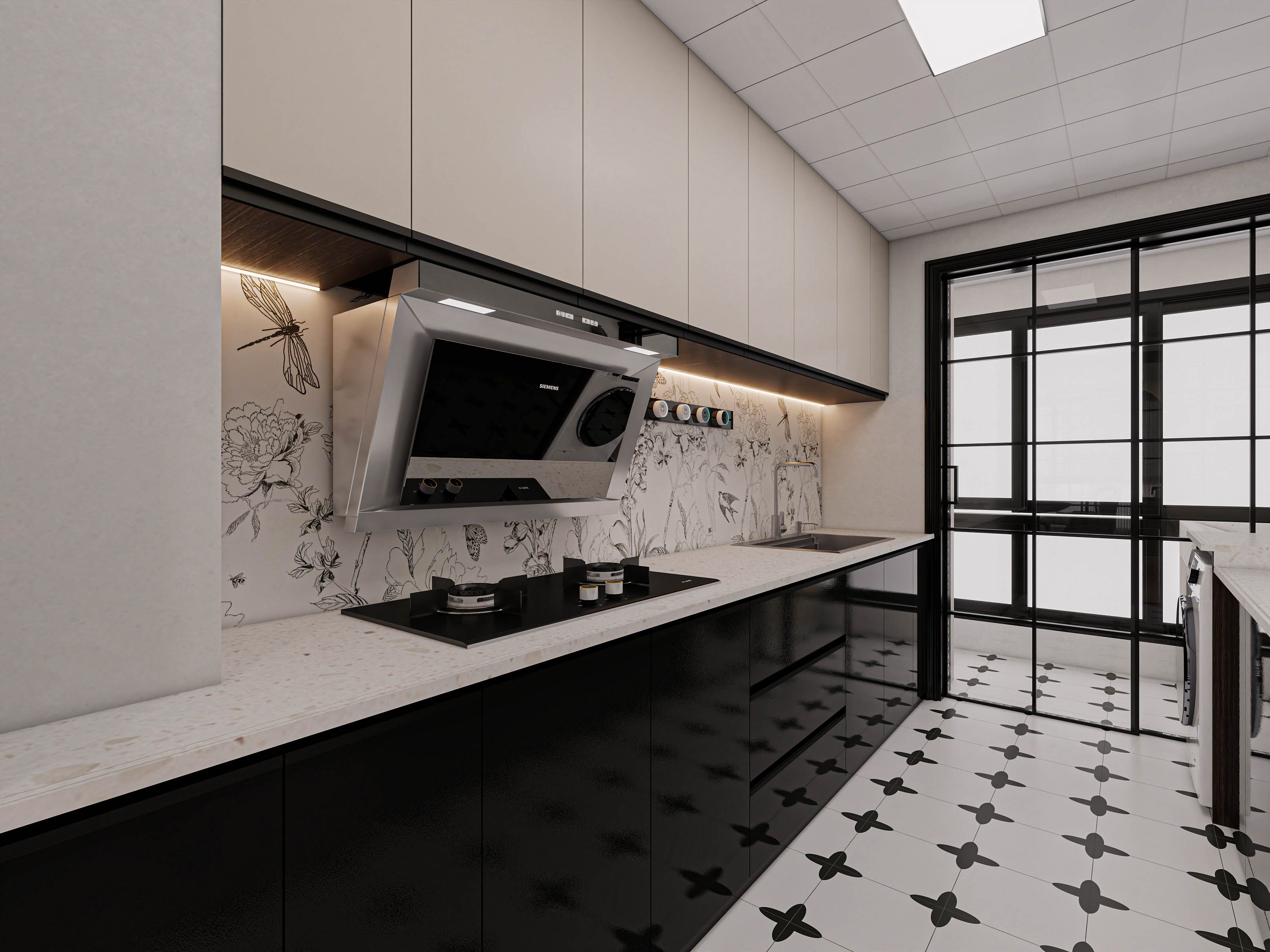 四川成都大邑滨江新城（138平方复古法式四居室）-40