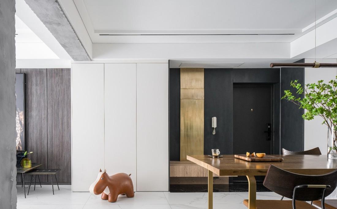 上海谷辰设计 · 平层空间的一抹春意江南-10