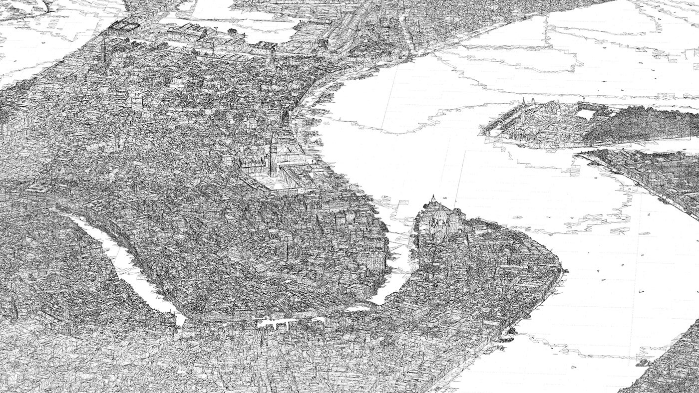 灰色城市 | Clarisse IFX 与谷歌地图导入器的实验性探索-11