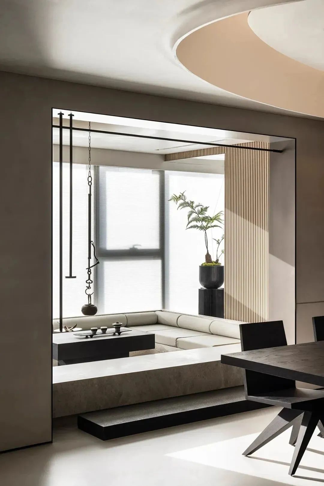 现代风格大平层设计-37