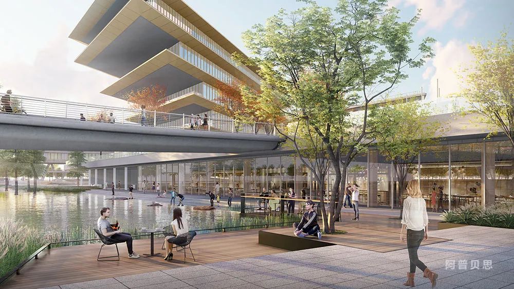 长沙爱尔国际眼健康科技产业园景观设计丨中国长沙丨阿普贝思-33