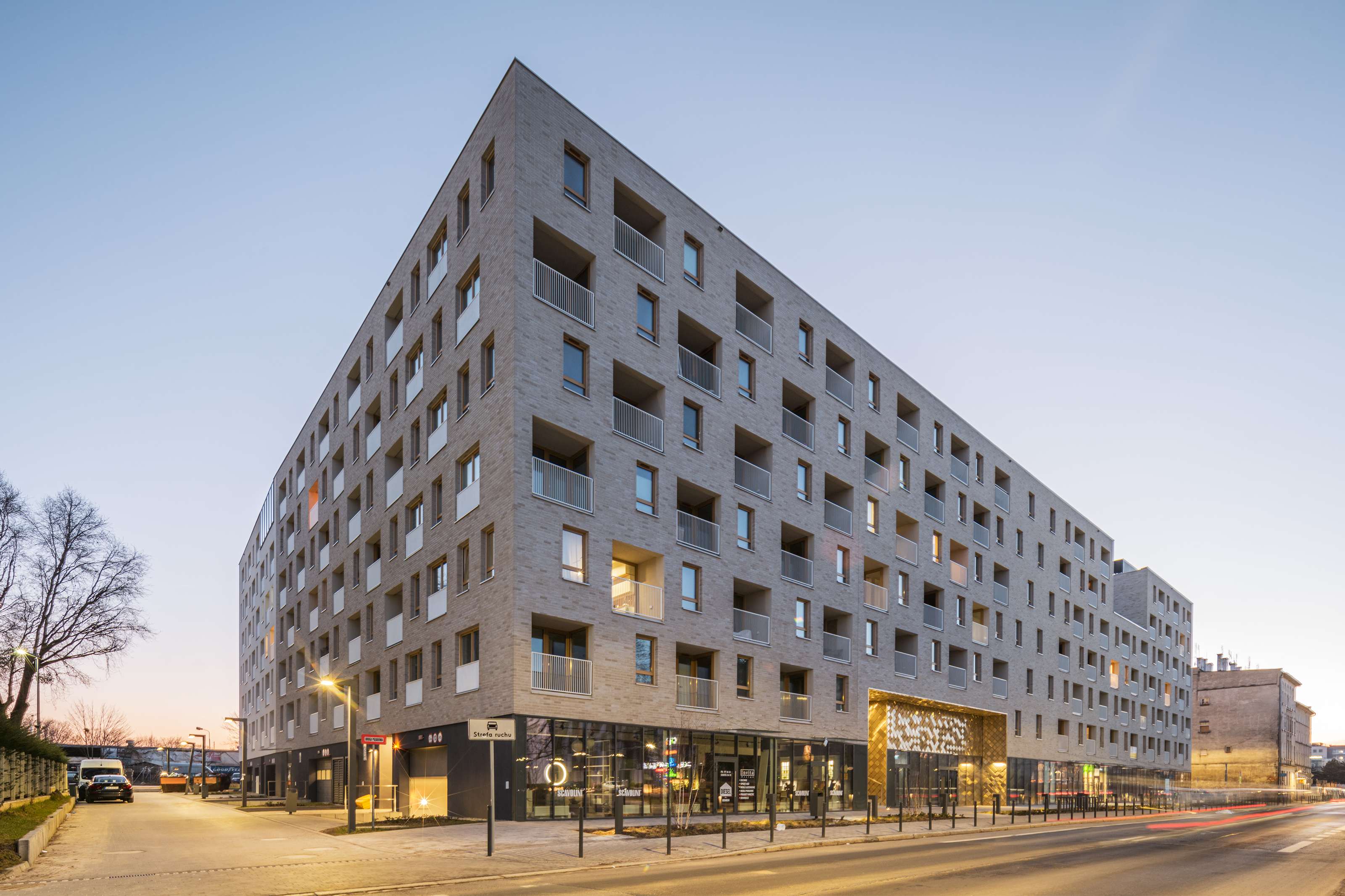 Braniborska 44 多户住宅项目丨arch_it piotr zybura-7