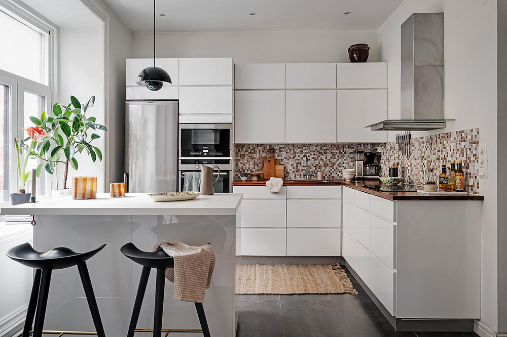 美丽的斯堪的纳维亚公寓-12