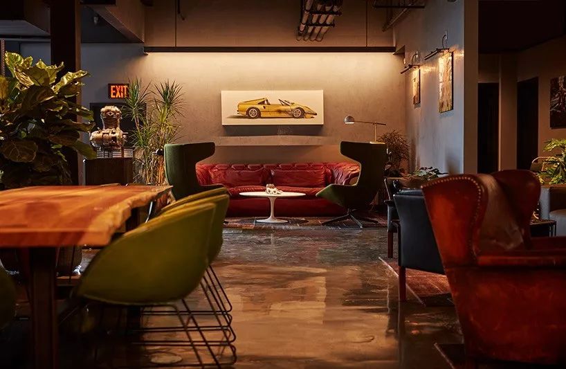 纽约西区汽车俱乐部 | 工业风奢华空间-14