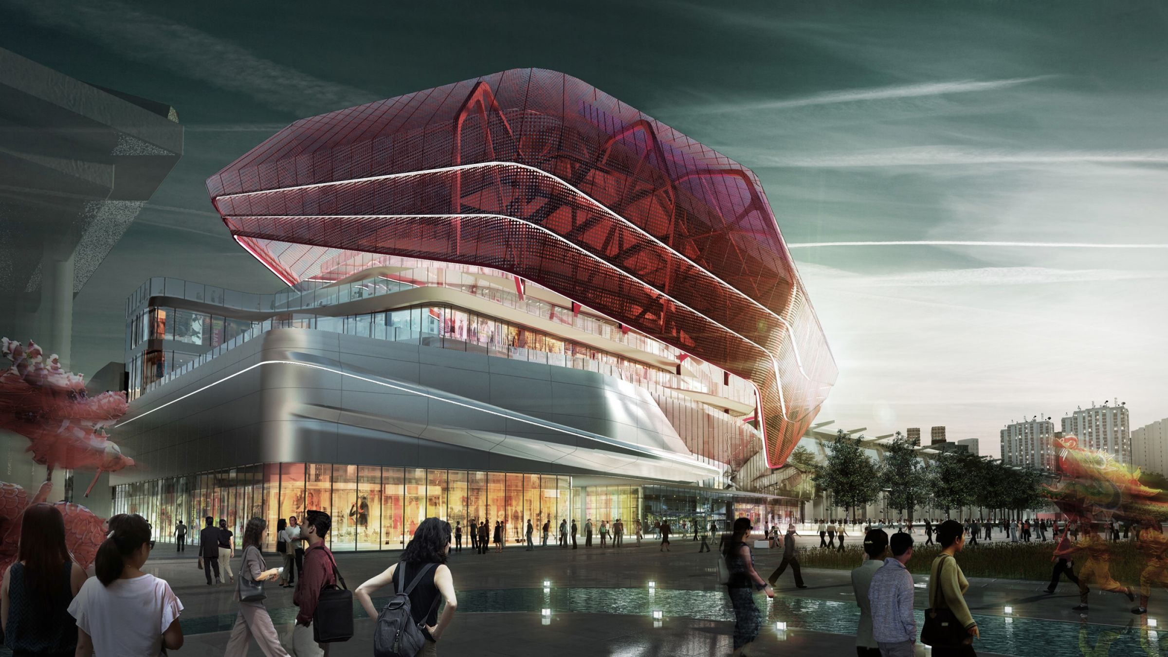 珠海拱北口岸办公楼-2