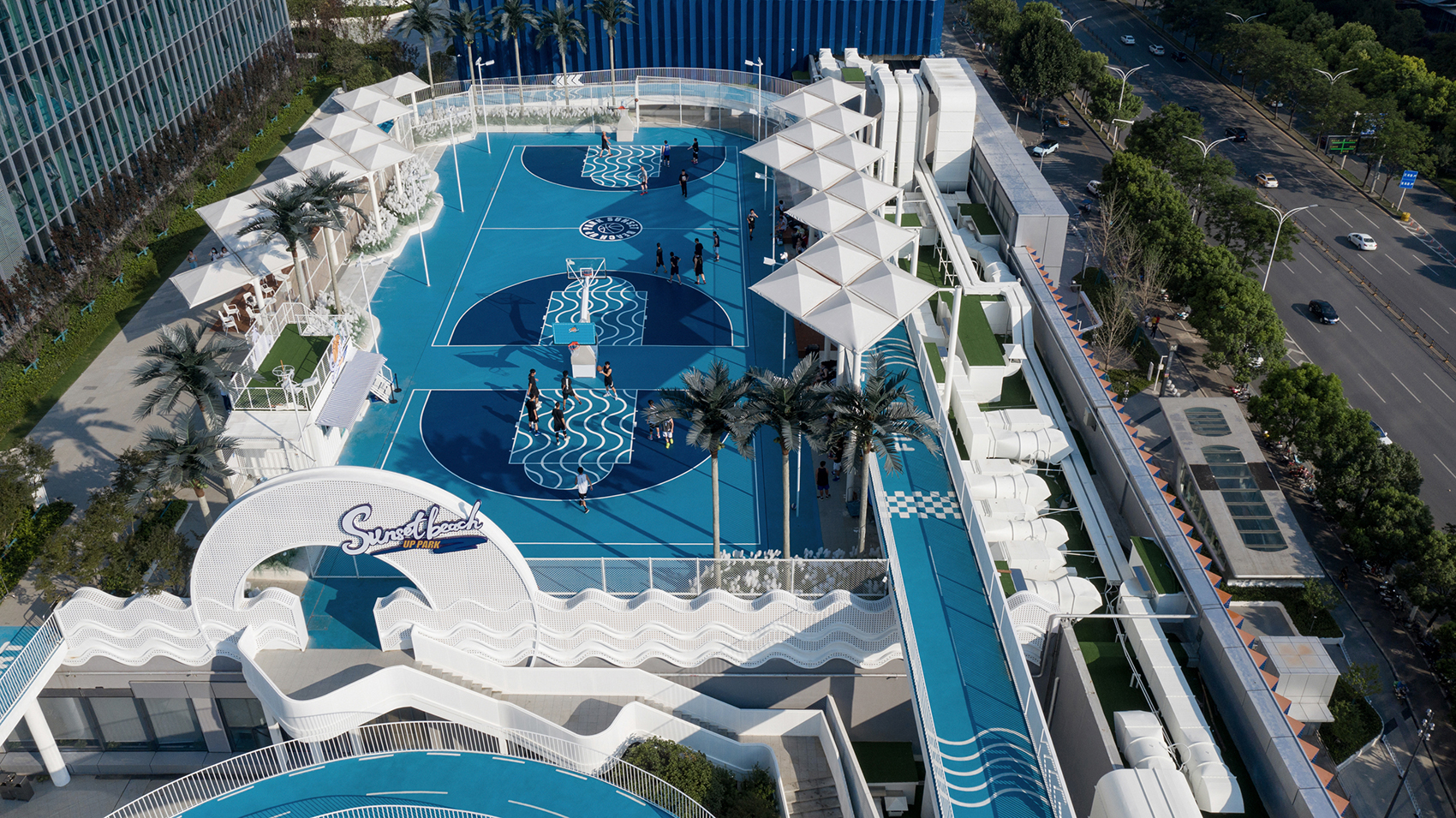 武汉江宸天街商业屋面景观丨中国武汉丨FLO景观设计事务所-21