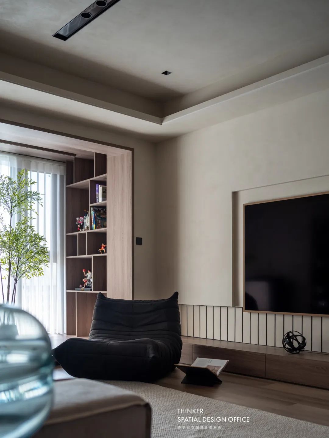 现代简约空间 · 夫妻小爱好融合的兴趣集结地丨诗享家设计-56
