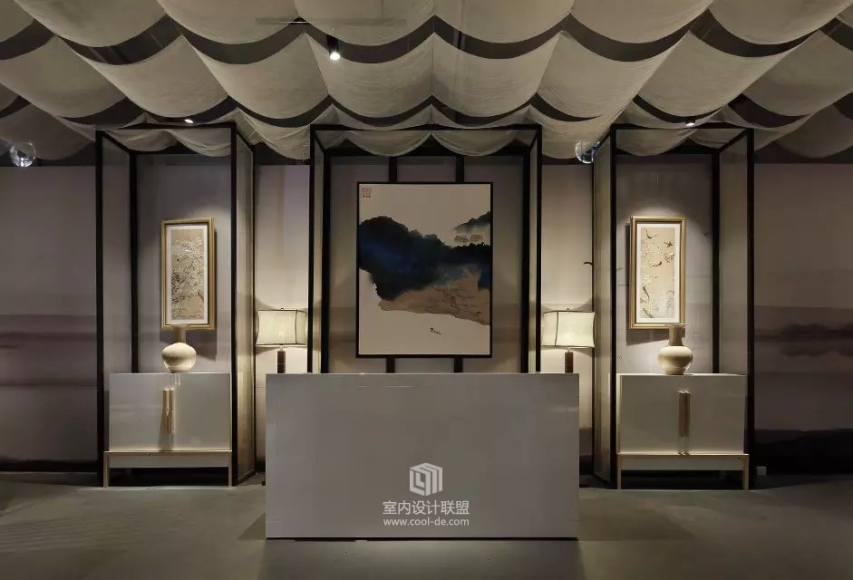 雲尚壹品设计——郑州市中铁陶瓷城营销中心-9