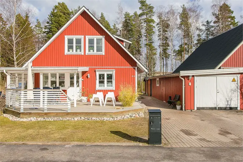 瑞典红屋 | 色彩的巧妙运用-29