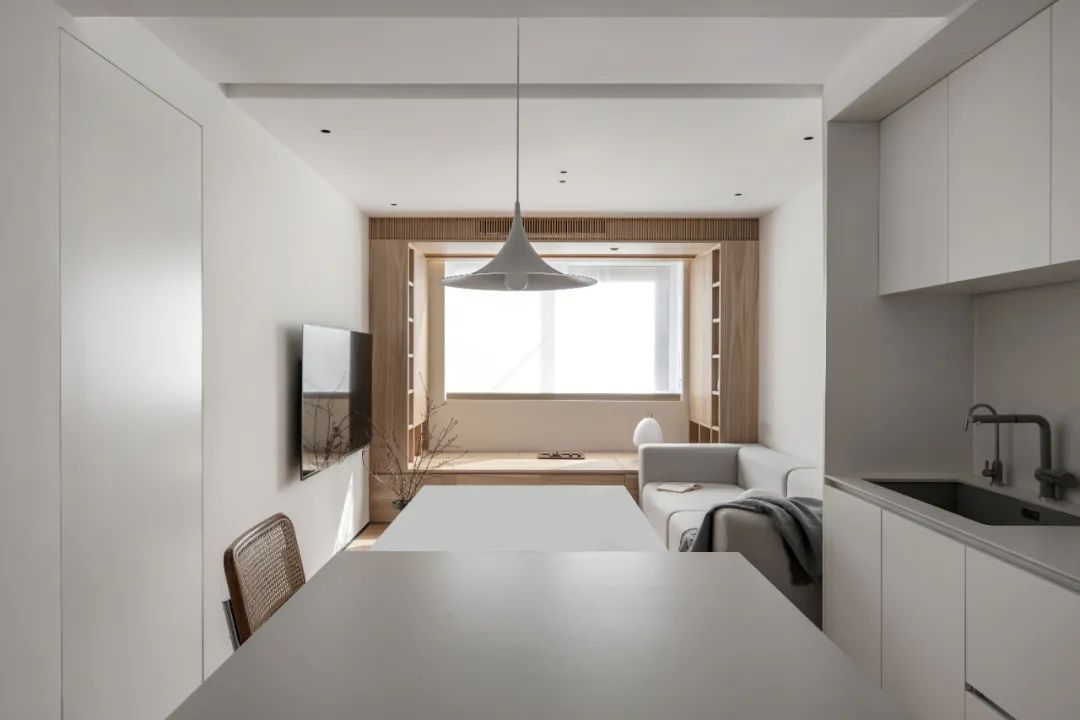 白色+原木，延续温暖的极简主义｜木卡工作室-16