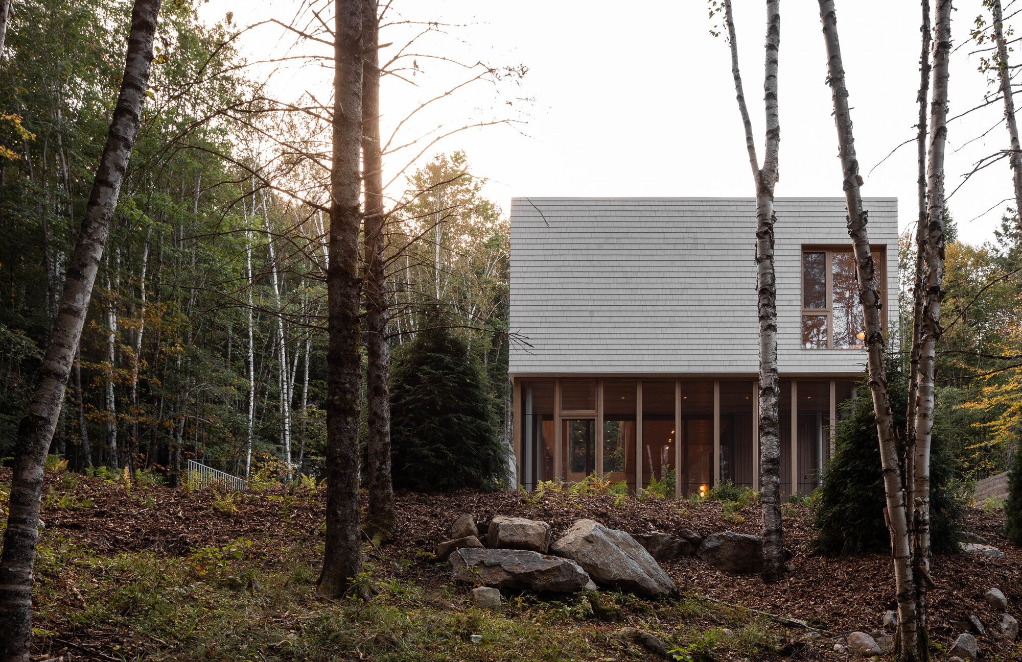 现代别墅丨加拿大丨Leopold Banchini Architects-9