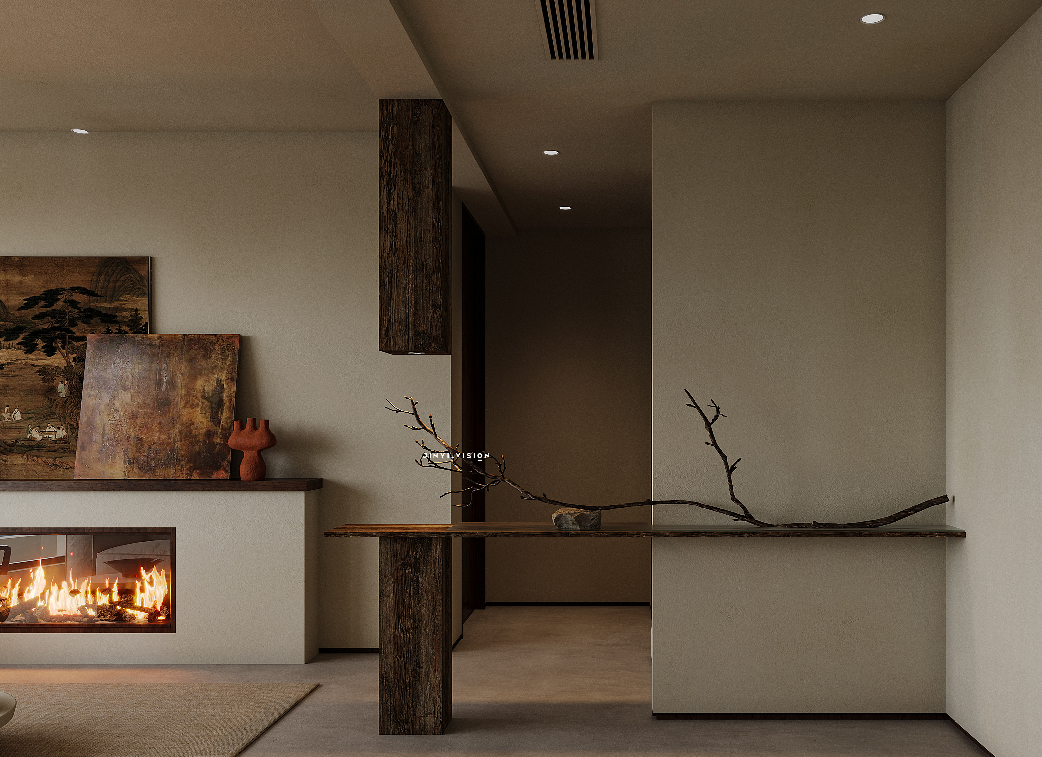 侘寂风别墅(部分展示)-2