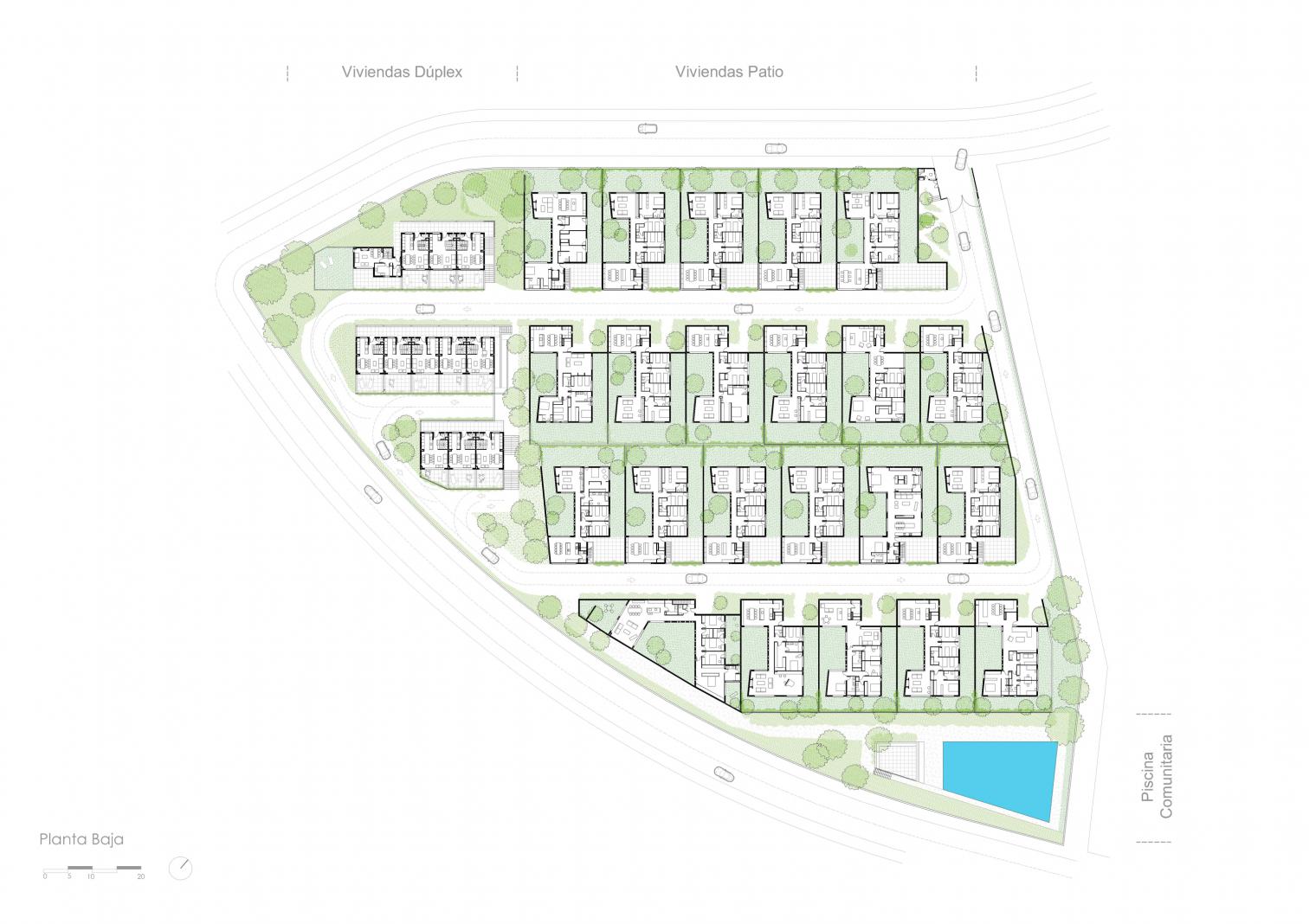 Madrid 家庭庭院住宅 | 共享户外空间与私密卧室的完美结合-17